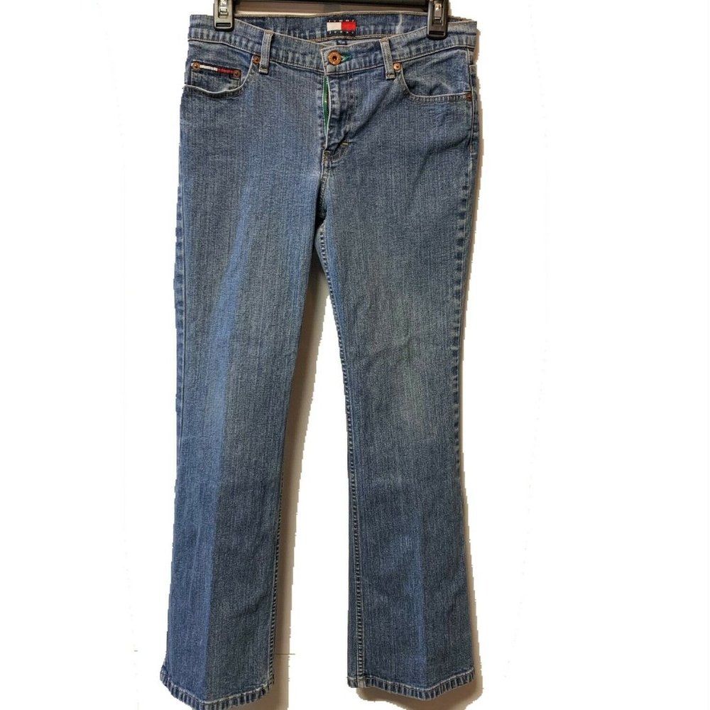 Tommy Hilfiger Womens Rise Bootcut Jeans Flare 9/3